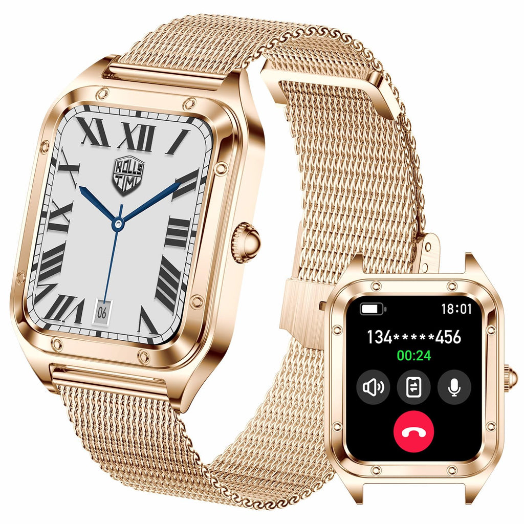 Reloj Inteligente TAYSHILEY unisex 1.59 Pantalla Táctil Completa Smarwach para Android, fitness