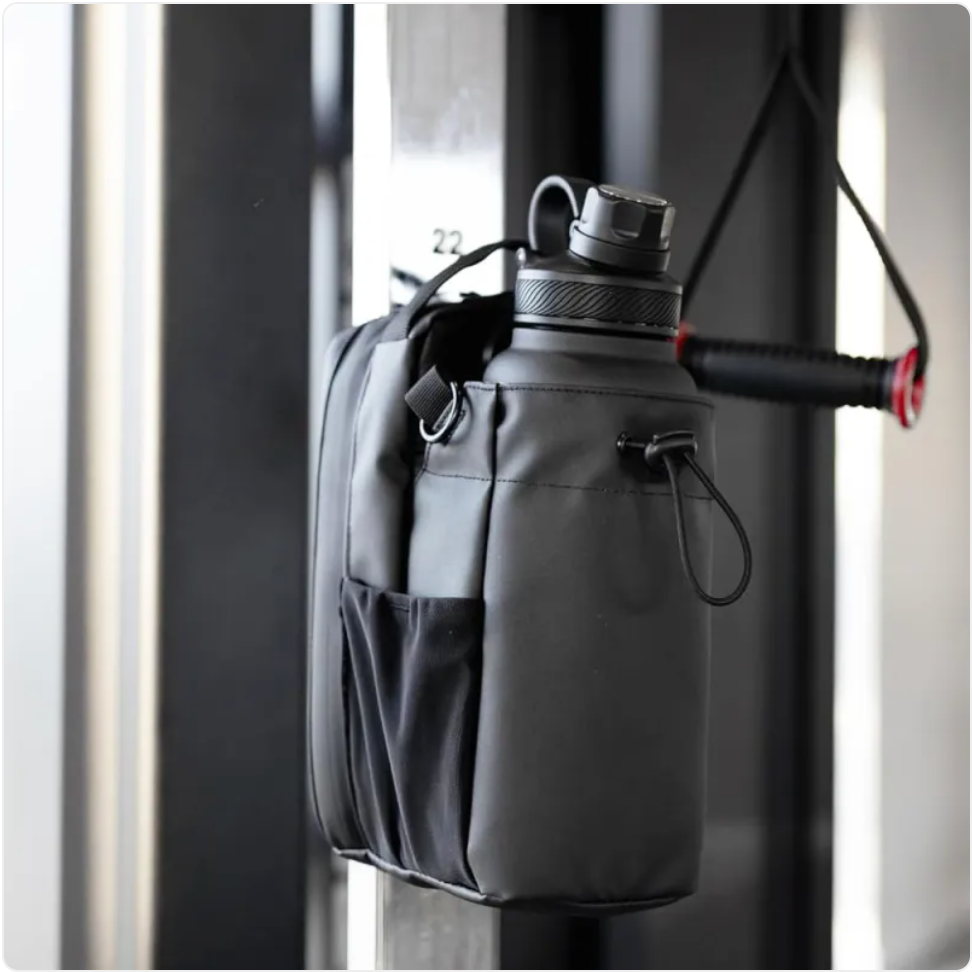 Bolsa de Gimnasio con Portabotellas Exterior