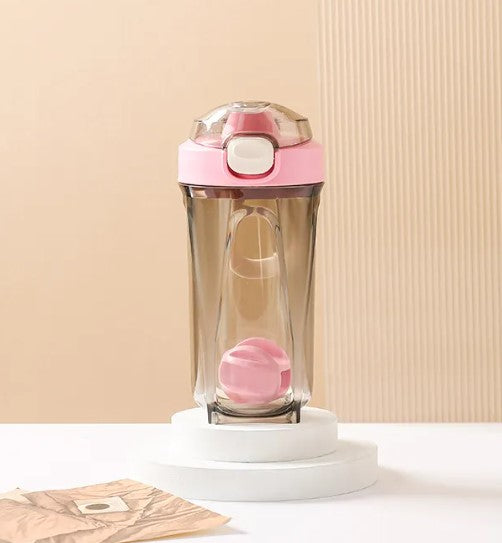 Vaso shaker anti-grumos 500-600 ML mezclador de proteína portátil