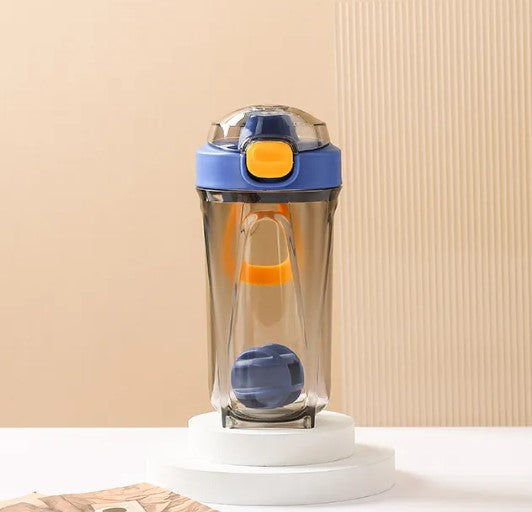 Vaso shaker anti-grumos 500-600 ML mezclador de proteína portátil