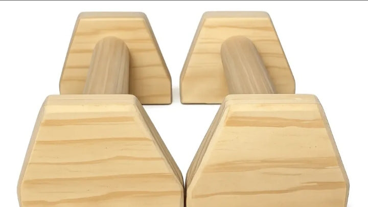 Tablas de equilibrio y barras de gimnasia ( barras paralelas )